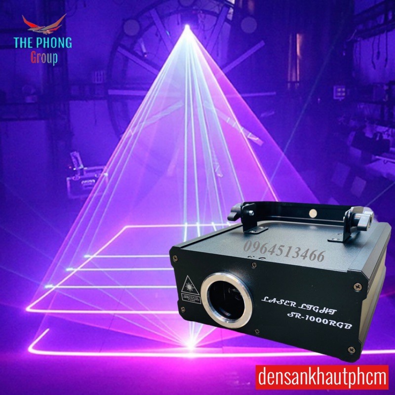 [ SALE OFF ] Đèn Bay Phòng Laser Light SR-1000RGB Cực Ảo Dành Cho Phòng Bay