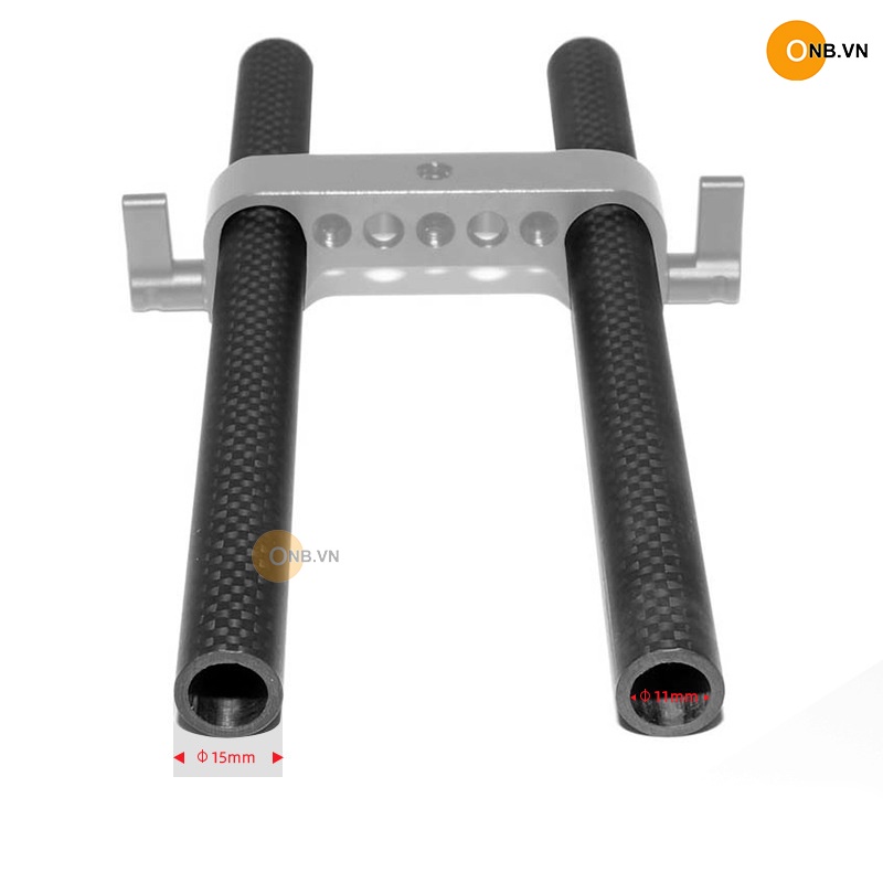 Bộ 2 đũa Carbon 15mm dài 30cm 40cm
