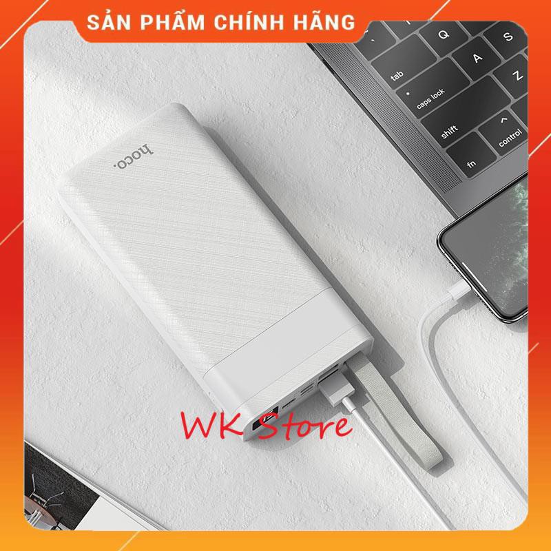 Sạc dự phòng Hoco J73,tích hợp đèn pin (chính hãng,Bh 1 năm)