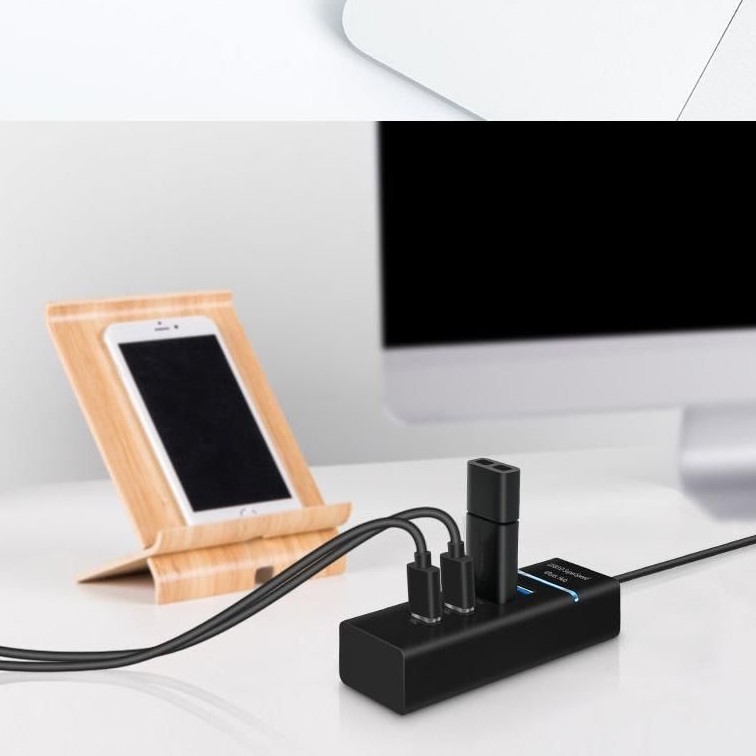 [Hub usb 3.0] Bộ Chia USB Từ 1 Thành 4 Cổng USB Tốc Độ 3.0, Chính Hãng - Min STORE | WebRaoVat - webraovat.net.vn