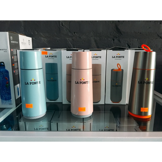 Bình giữ nhiệt La Fonte 370ml (có vieo kèm)