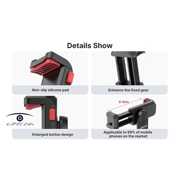 Gá kẹp điện thoại Ulanzi ST-06S