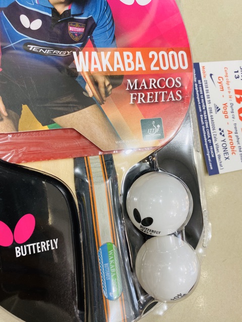 Vợt Bóng Bàn Buttefly WAKABA 2000( hàng chính hãng )