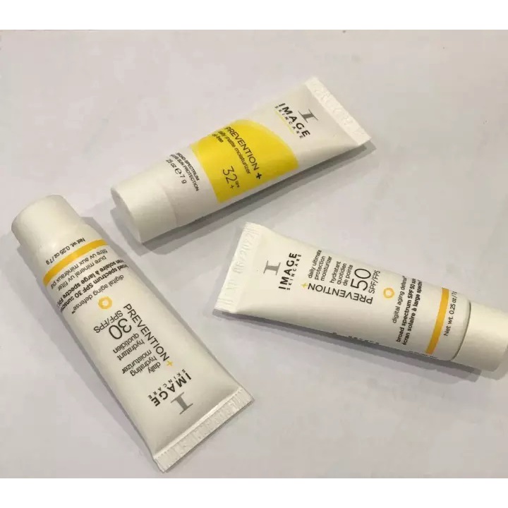 [HÀNG NHẬP KHẨU]Kem Chống Nắng Vật Lý IMAGE Skincare Prevention SPF30+32+50+ Cho Da Dầu Nhờn, Da Khô, Da Hỗn Hợp Mini 7g