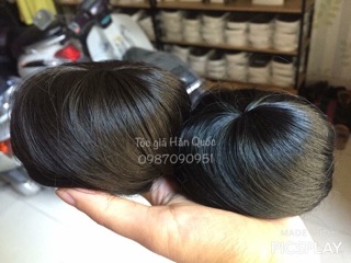 Tóc búi củ tỏi xinh xắn
