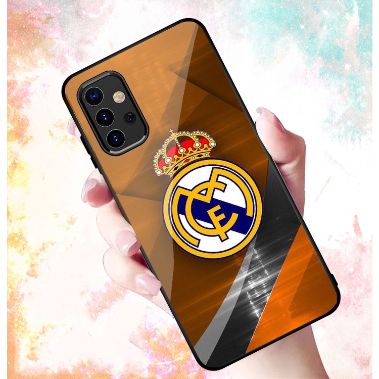 Ốp Lưng SAMSUNG GALAXY A32,A32 5G, A52, A52s 5G,A72,M52 5G mặt kính cường lực cao cấp In hình Câu Lạc Bộ Bóng Đá