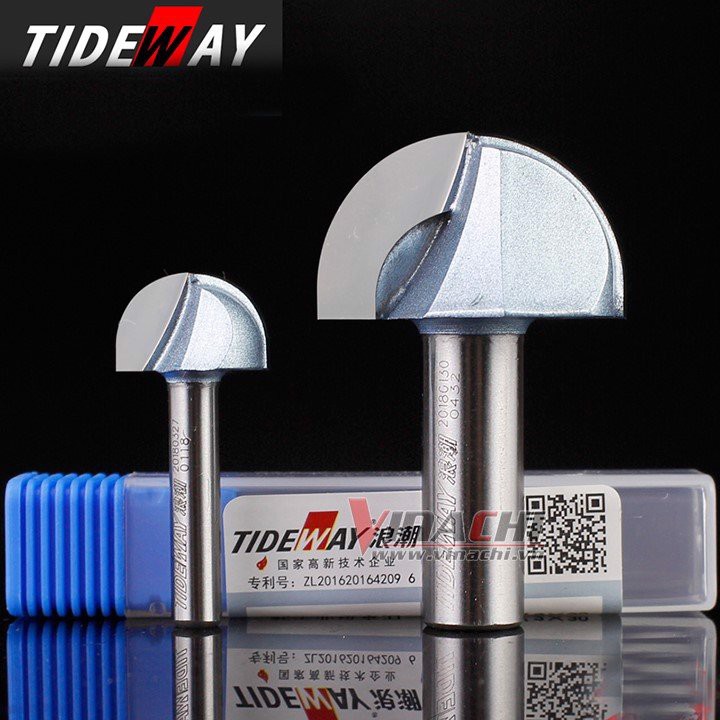 Mũi Soi Bán Nguyệt Ngang Tideway LC0502 - Mũi Soi Bán Nguyệt chuyên dùng để phay rãnh lõm, làm đồ nội thất