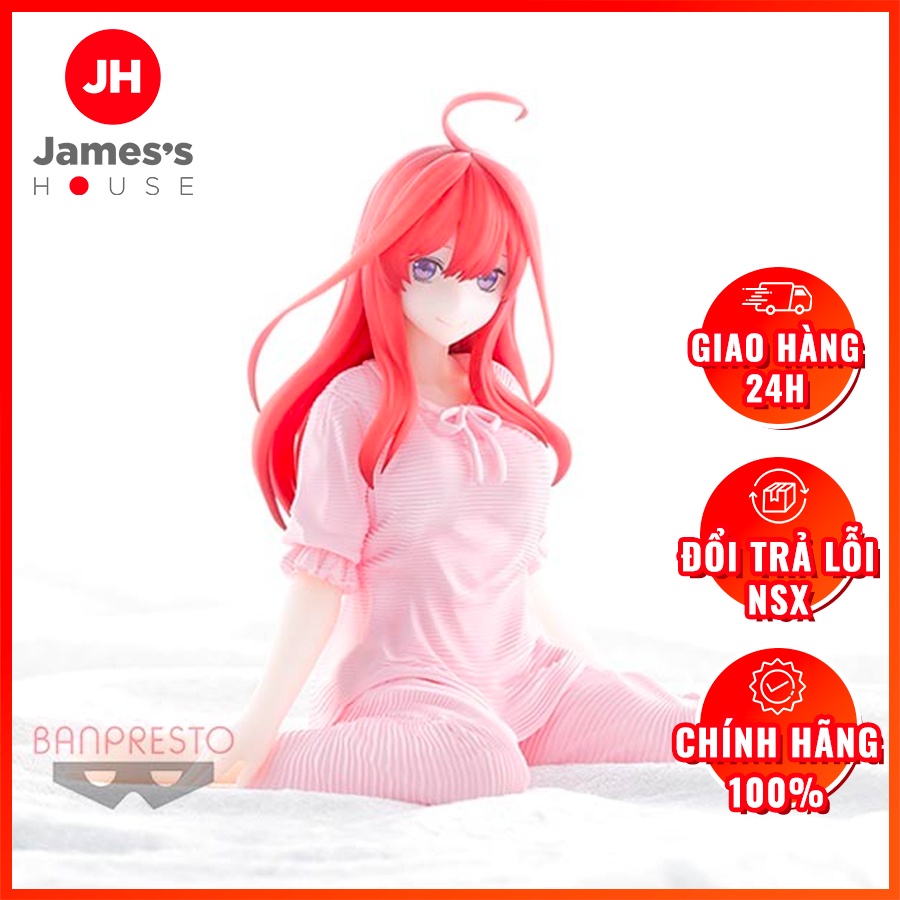 Mô Hình Figure Chính Hãng Anime Gotoubun no Hanayome ∬, Nakano Itsuki, Bandai Spirits, Nhật Bản