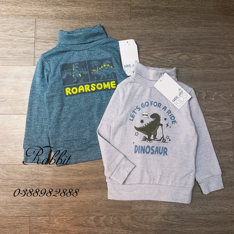 Áo cổ cao Geejay bé trai