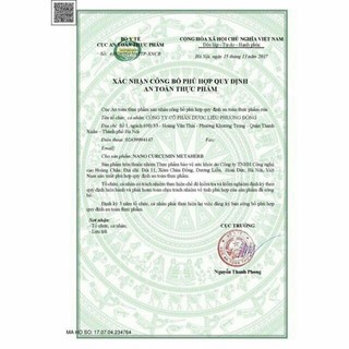 Nghệ Nano Curcumin Gold 100 ống