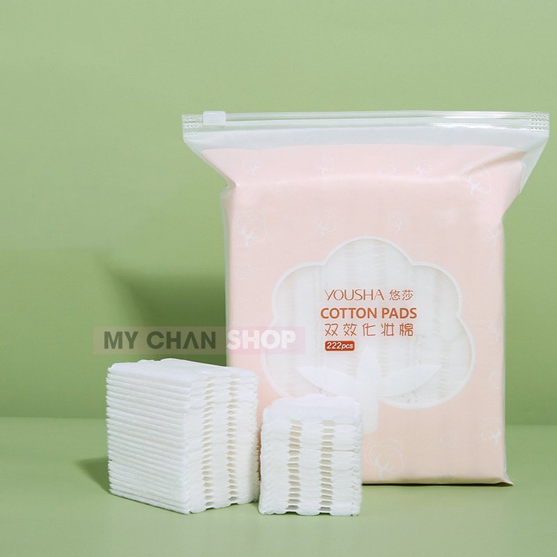 Bông Tẩy Trang Cotton Pads 222 miếng 3 Lớp | BigBuy360 - bigbuy360.vn