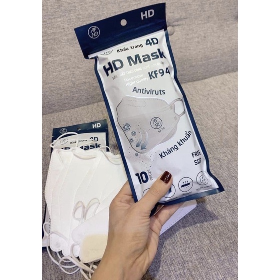 [Mã COSDAY giảm 8% đơn 150K] [ 50cái ] Khẩu Trang 4D KF94 Hàn Quốc HOÀNG DŨNG MASK
