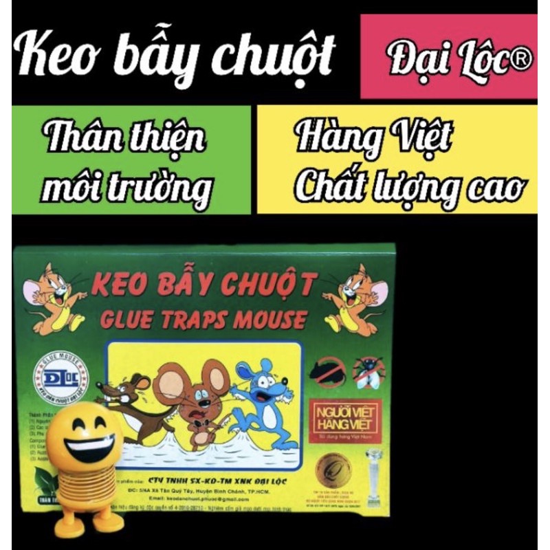 Keo dán chuột / Keo bẫy chuột siêu dính ĐẠI THÀNH - ĐẠI LỘC