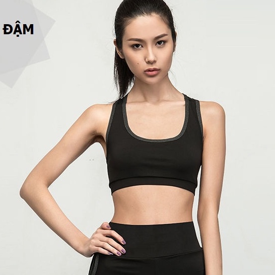 Áo bra tập Gym Yoga nữ basic có đệm mút nhiều màu lựa chọn, áo bra nữ thể thao, phong cách GYM FASHION