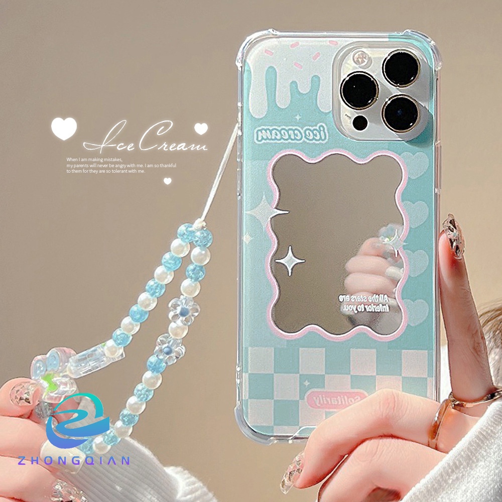 Ốp Điện Thoại Họa Tiết Hoa/ Chú Vịt/ Hoa Kèm Dây Đeo Cho iPhone 11 12 13 Pro max mini XS max xr 7 8 se2020 plus