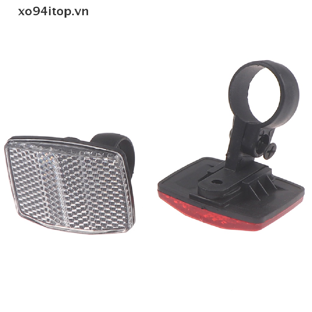 Đèn Phản Quang Cảnh Báo An Toàn Gắn Tay Lái Xe Đạp