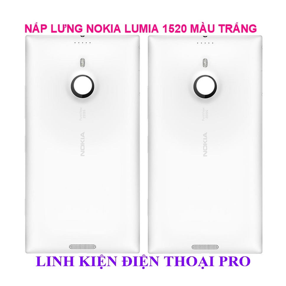 NẮP LƯNG NOKIA LUMIA 1520 MÀU TRẮNG