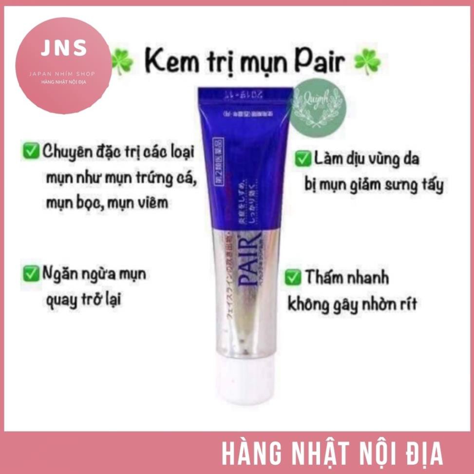 Kem bôi cho da mụn pair 14g và 24g nhật bản