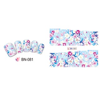 Decal dán móng nước BN