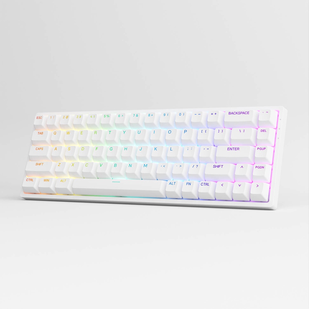 Bàn phím cơ AKKO 3068 v2 led RGB (Foam tiêu âm / Hotswap / AKKO CS Jelly switch)