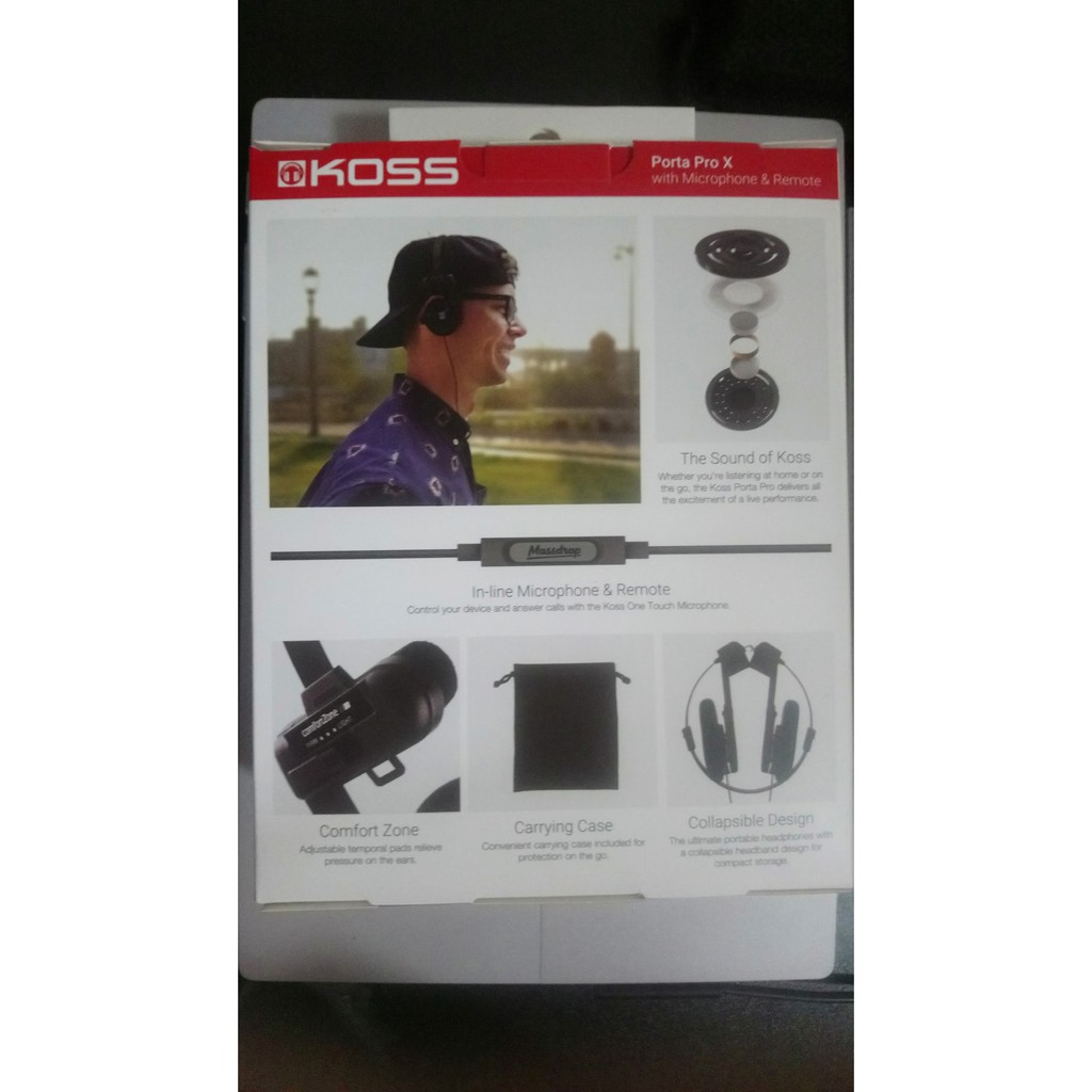 Tai nghe Koss Porta Pro X