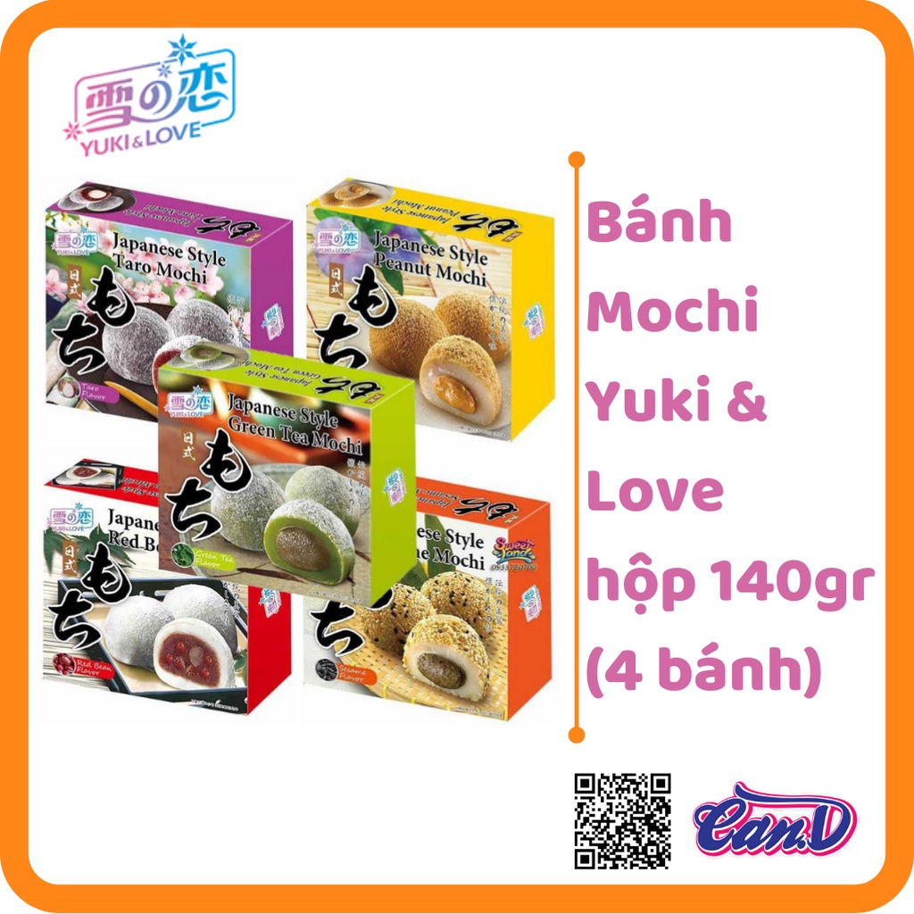 Bánh Mochi Đài Loan các loại Yuki & Love, Royal Family (4 bánh)