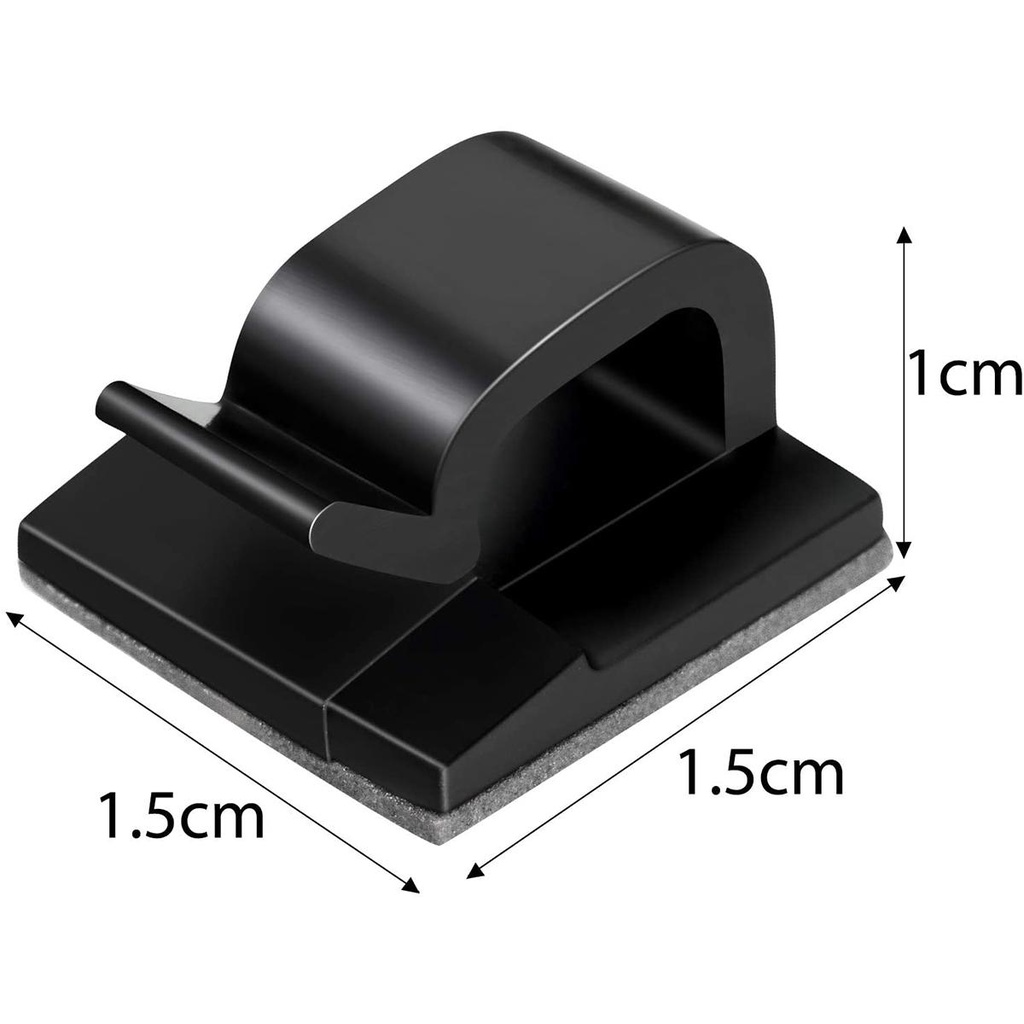 Giá Đỡ Kẹp Dây Cáp Mini Tự Dính Sắp Xếp Gọn Gàng