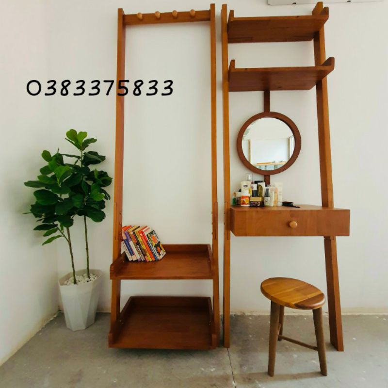 bàn trang điểm tặng kệ