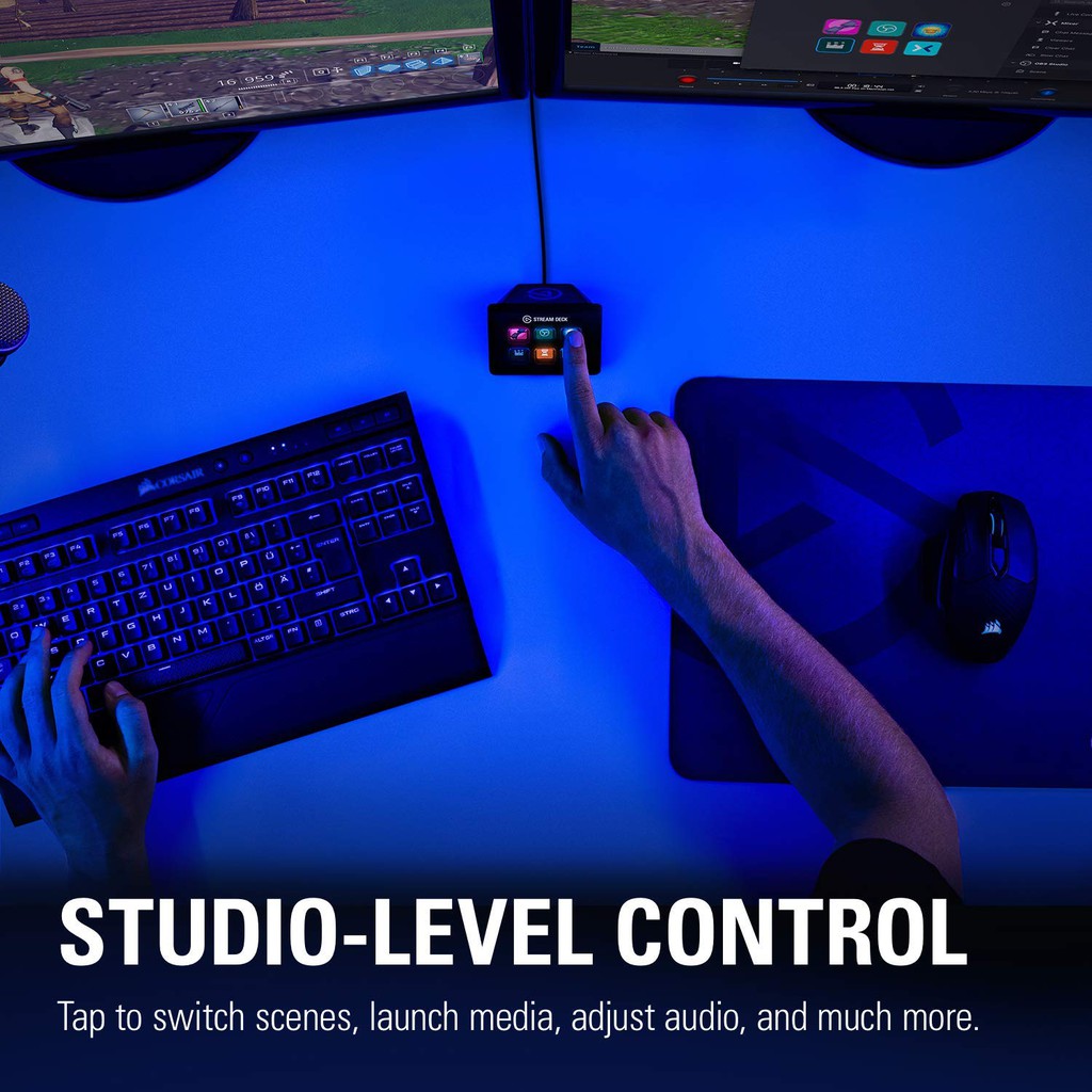 THIẾT BỊ STREAMDECK ELGATO MINI - 6 PHÍM LẬP CHÌNH (CHÍNH HÃNG) | BigBuy360 - bigbuy360.vn