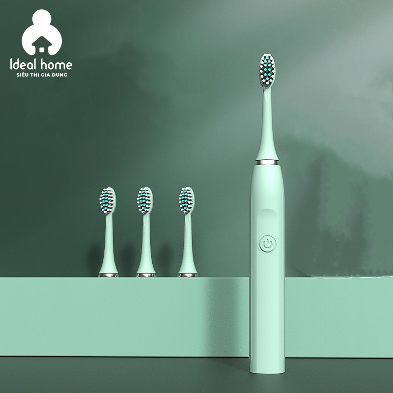 BÀN CHẢI ĐÁNH RĂNG ĐIỆN - Bàn Chải Điện TOOTHBRUSH 6 Đầu Thay Thế Cao Cấp