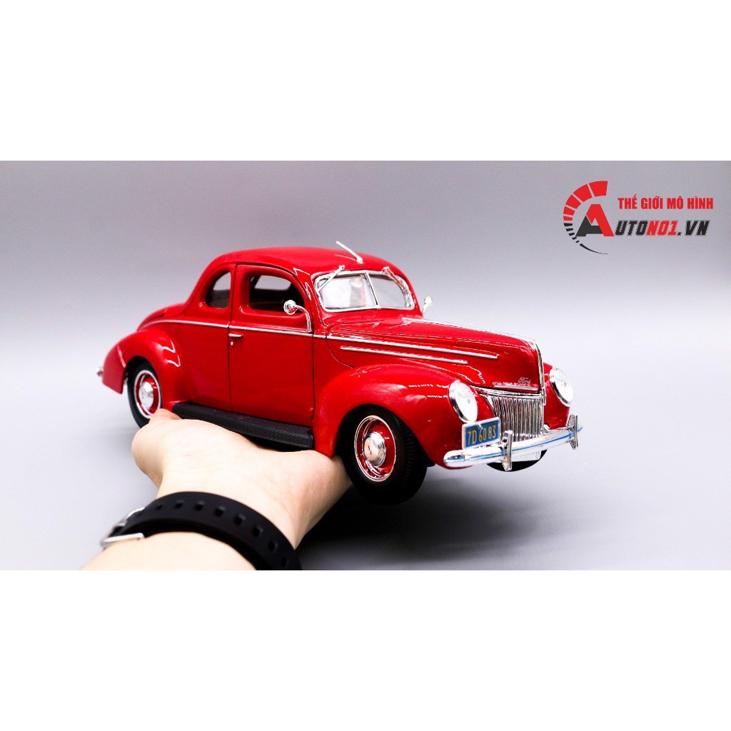 MÔ HÌNH XE FORD DELUXE 1939 1:18 MAISTO 2917