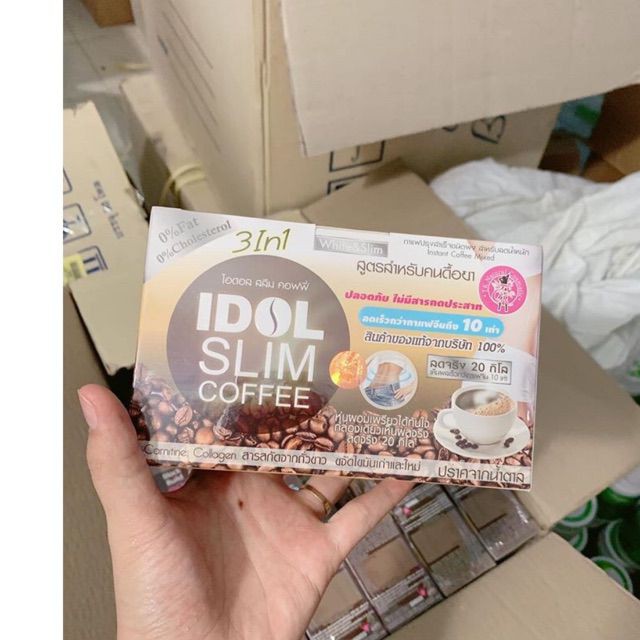 Cafe Idol Slim Coffee 3in1 mẫu mới