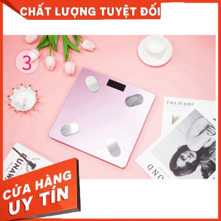 [SALE] Cân Đo Sức Khỏe Thông Minh Cao Cấp Phân Tích Qua App CÁc Chỉ Số Cơ Thể Cân Nặng, BMI, Mỡ, Chất Béo, Lượng Nước, X