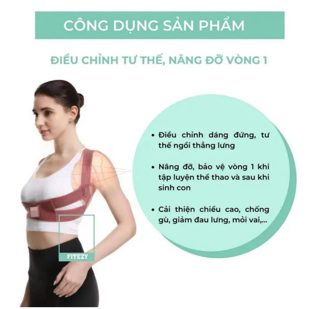 Đai chống gù, nâng đỡ vòng 1 khi tập thể dục