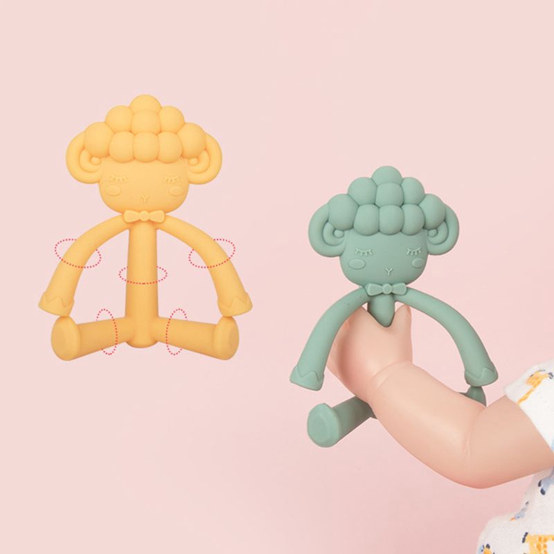 Đồ Chơi Gặm Nướu Chất Liệu Silicone Cho Bé