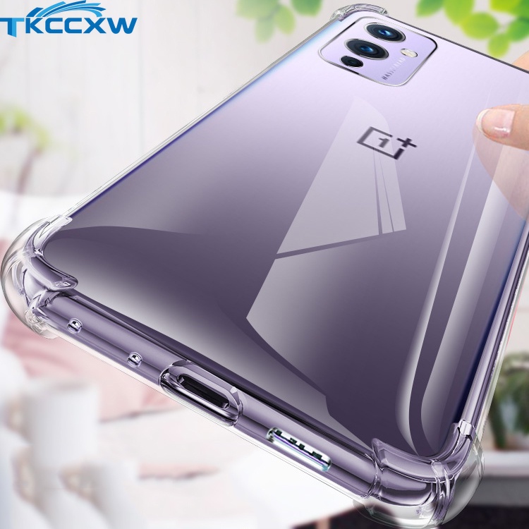 Ốp Điện Thoại Silicon Trong Suốt Chống Sốc Cho Oneplus 9 Pro 9r 8t 7t 6t 8 7t 7 Pro Nord 2 Ce N200 N100 N10