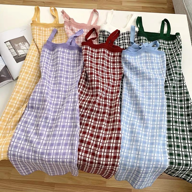 [Xả kho] Combo 4 đầm len dệt kim Freesize