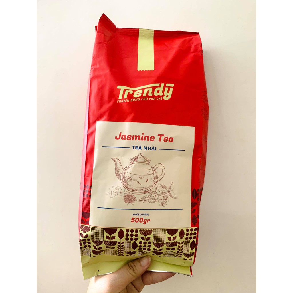 Trà Nhài/Jasmine Tea Trendy gói 500gr (Date 01/2022)