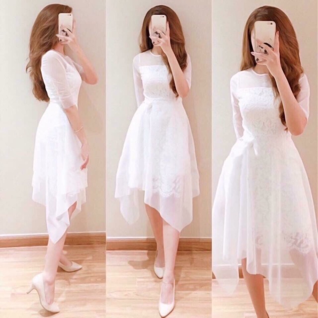 ❤️❤️❤️Đầm body phối lưới kèm ảnh thật ❤️❤️❤️