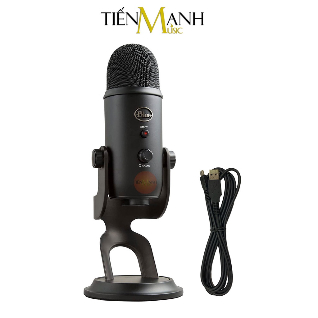 [Mặc Cả Còn 3TR890] Micro Blue Yeti USB Condenser - Mic Thu Âm Podcast, Livestream, Radio, ASMR Microphone Phòng Studio