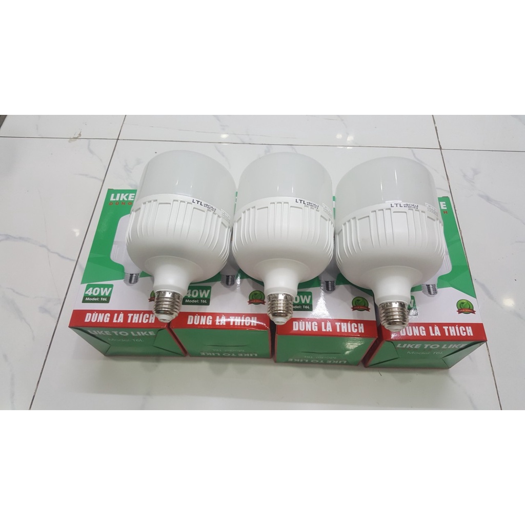 Bóng đèn led 5w, 10w, 20w, 30w Like to Like - Tiết kiệm điện năng