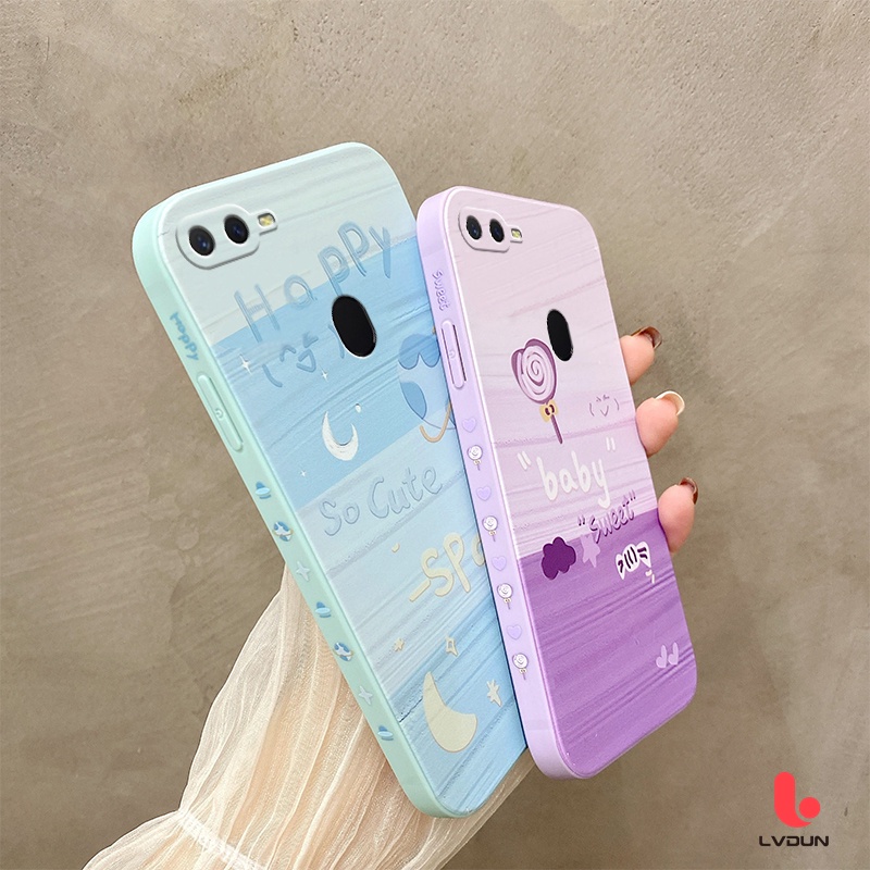 Ốp lưng oppo a5s a12 f9 cute cartoon case oppo a7 oppo f9 a12 a7 a5s soft silicone case
