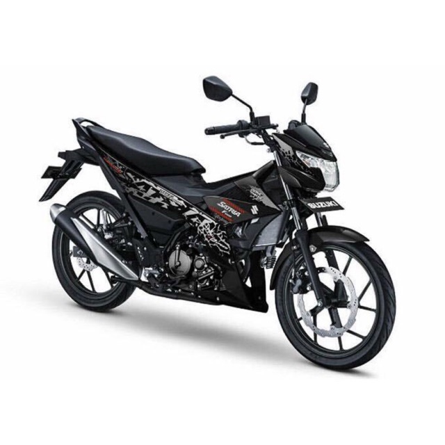 TEM ĐEN SATRIA FI (MẪU 2019) CHÍNH HÃNG INDO