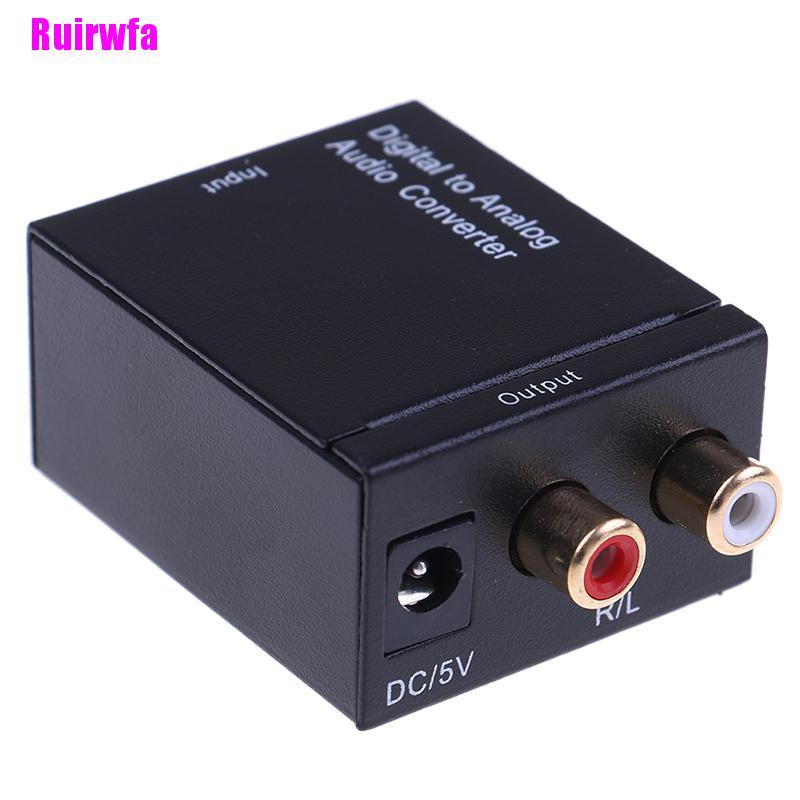 Bộ Chuyển Đổi Âm Thanh Kỹ Thuật Số Sang Analog Rca L / R