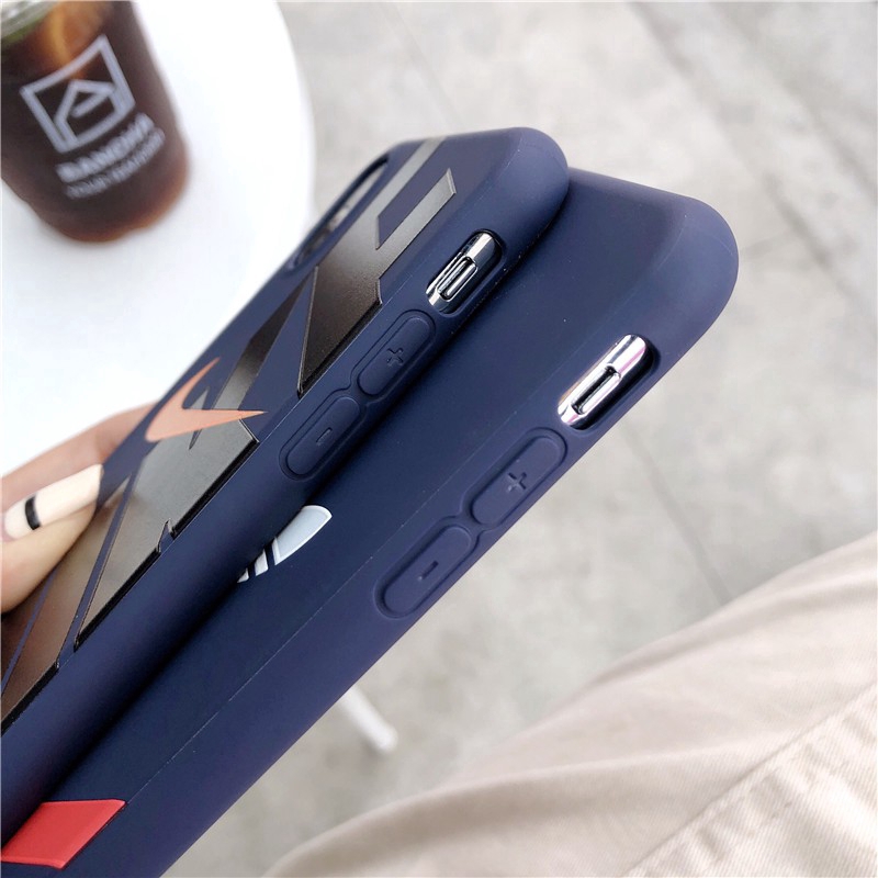 Ốp lưng TPU silicon họa tiết logo Nike Adidas dành cho iPhone 12 11 pro max 6 6s Plus 7 8 Plus X Xr Xs Max 12 mini