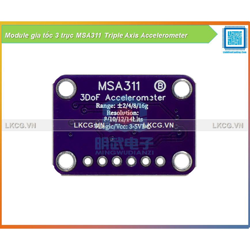 Module gia tốc 3 trục MSA311 Triple Axis Accelerometer