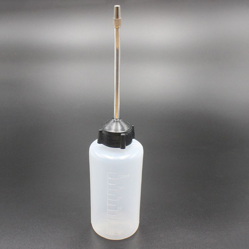 Bình Đựng Dầu 120ML Bằng Sắt Và Nhựa Tiện Dụng Cho Máy May