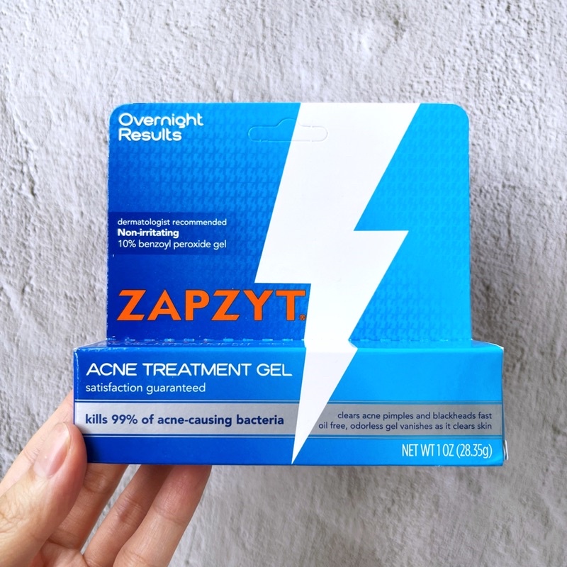 Kem mụn ZAPZYT Acne Treatment 10% Benzoyl Peroxide Gel