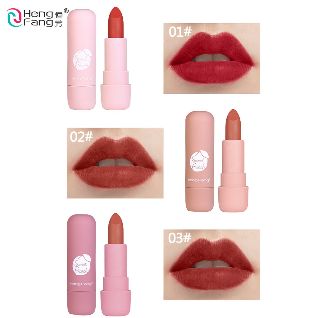 Set son môi nhung mịn Hengfang H9383 bền màu lâu trôi | BigBuy360 - bigbuy360.vn