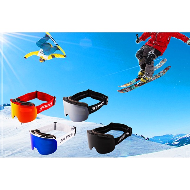 Mắt Kính Bảo Hộ Dùng Trượt Tuyết/Chạy Xe Thời Trang